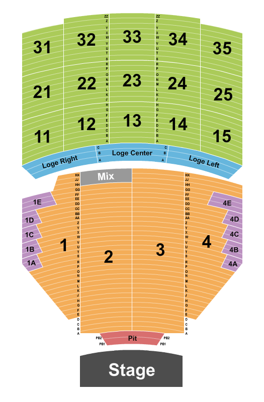 Paramount Theatre Matteo Lane Seating Chart